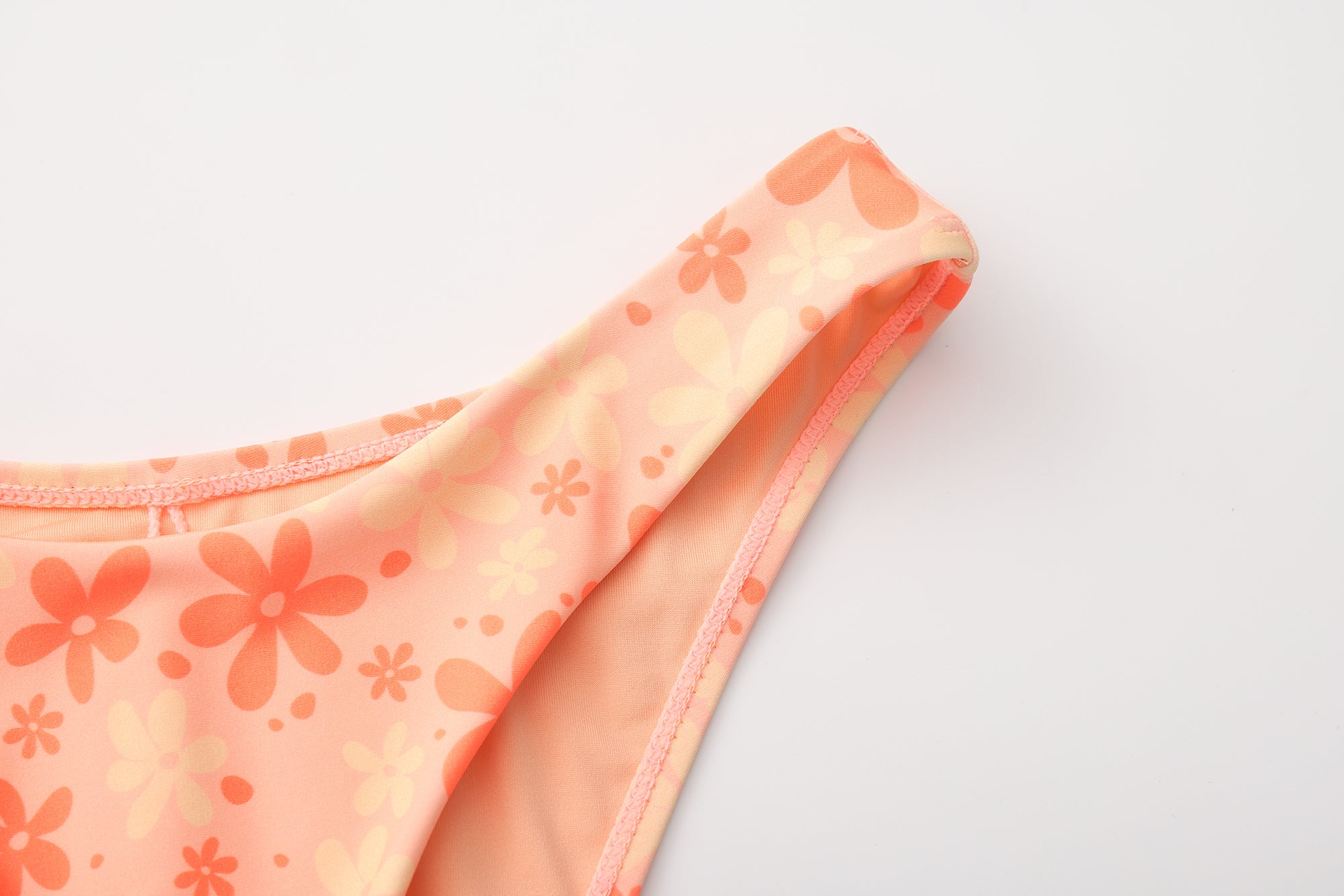 FLOWER POWER KNOT BIKINI HIGH LEG THONG