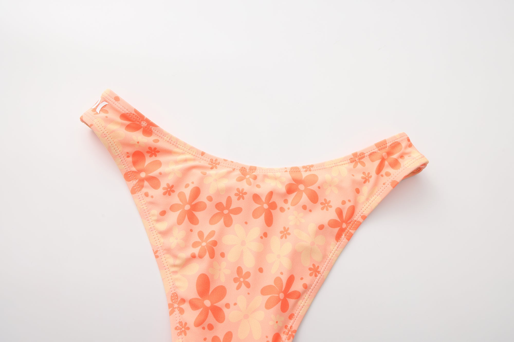 FLOWER POWER KNOT BIKINI HIGH LEG THONG