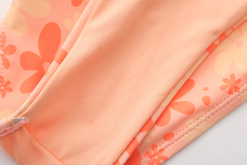 FLOWER POWER KNOT BIKINI HIGH LEG THONG