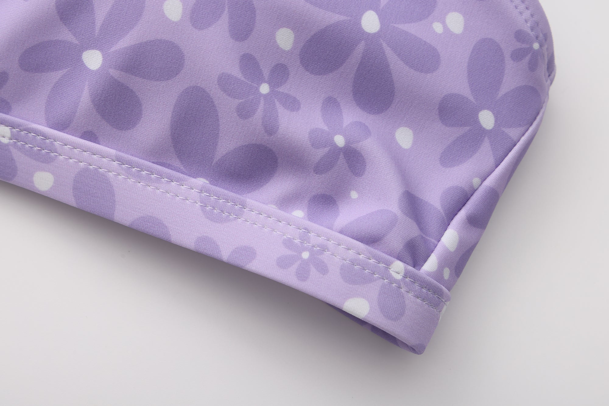 FLOWER POWER KNOT BIKINI HIGH LEG THONG