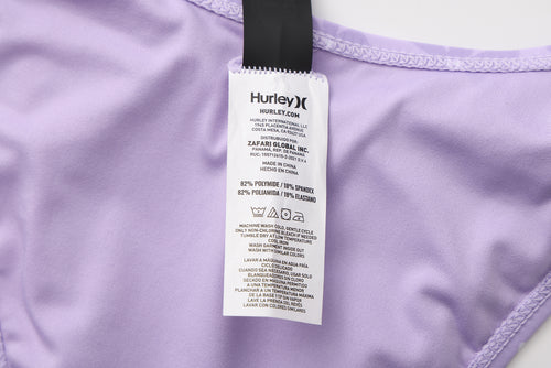 FLOWER POWER KNOT BIKINI HIGH LEG THONG