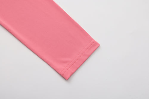 SCRIPT MOCK NECK SUNSHIRT