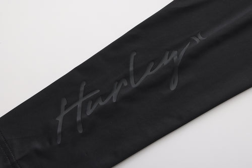 SCRIPT MOCK NECK SUNSHIRT