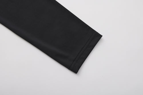 SCRIPT MOCK NECK SUNSHIRT