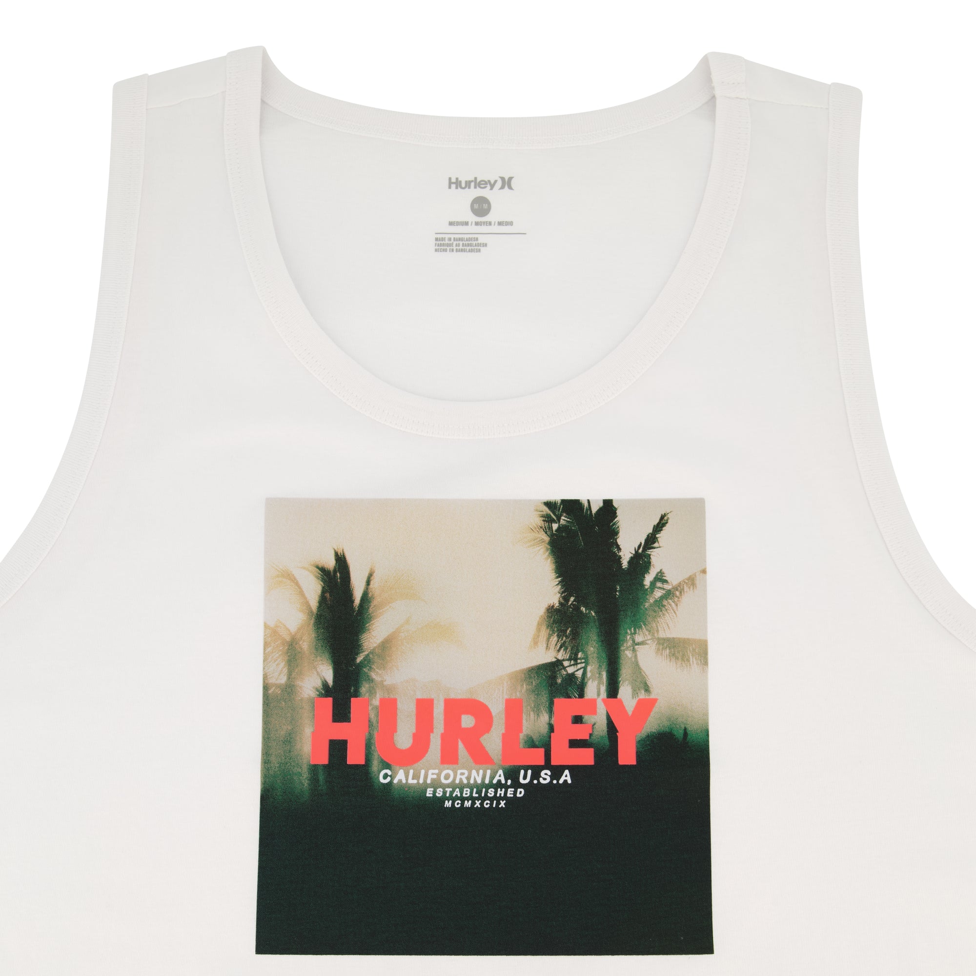 CAMISETA SIN MANGAS HURLEY