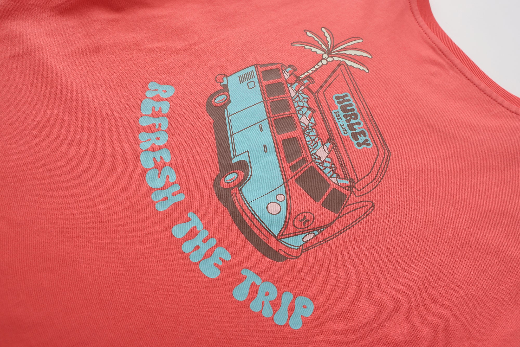 SS REFRESH THE TRIP TSHIRT HURLEY