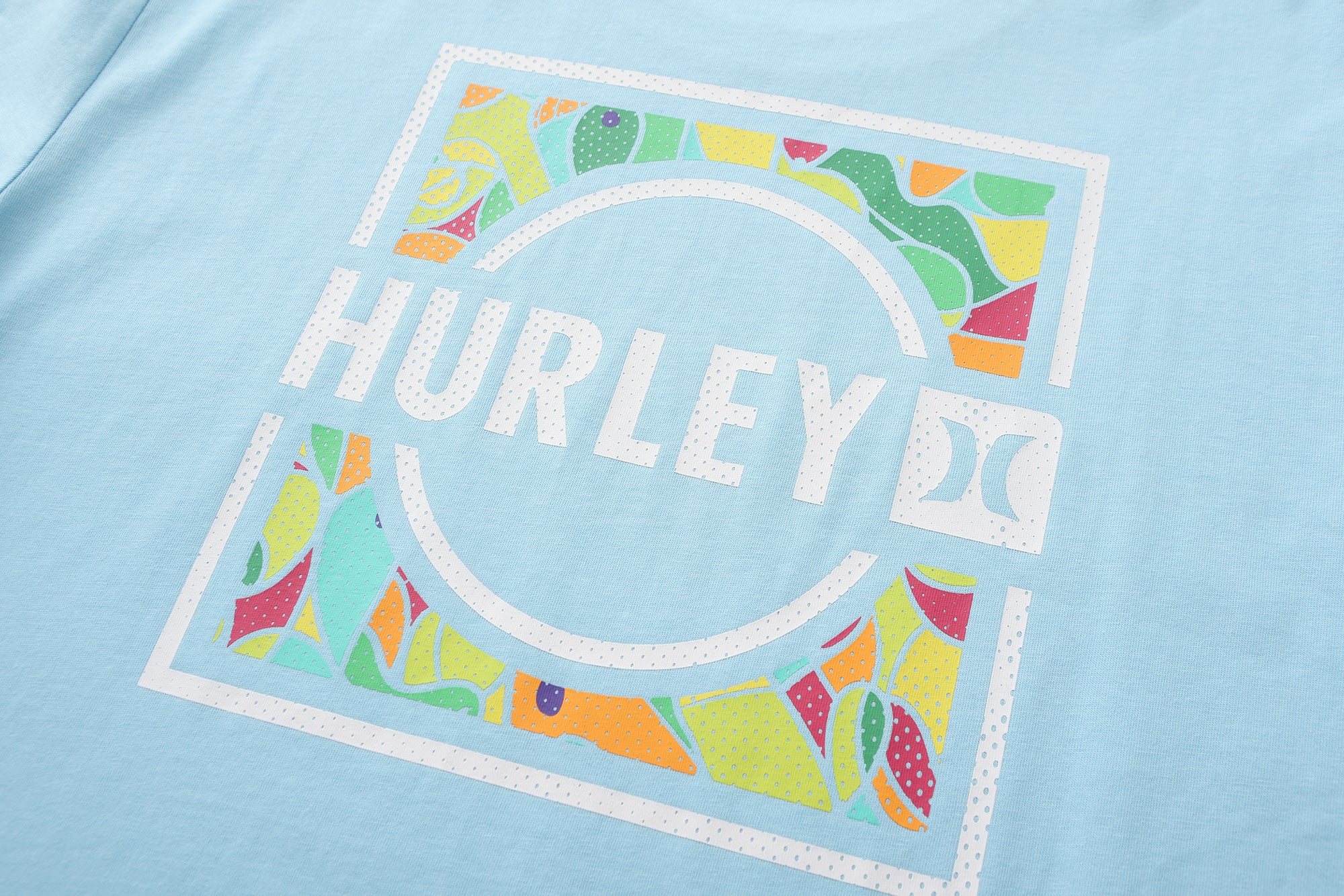 PLAYERA TRIPPY CUBISM HURLEY