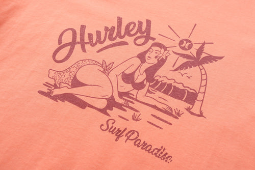 SS SURFER SKULL T-SHIR HURLEY