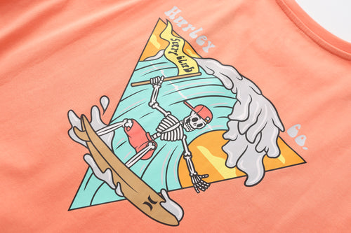 SS SURFER SKULL T-SHIRT HURLEY