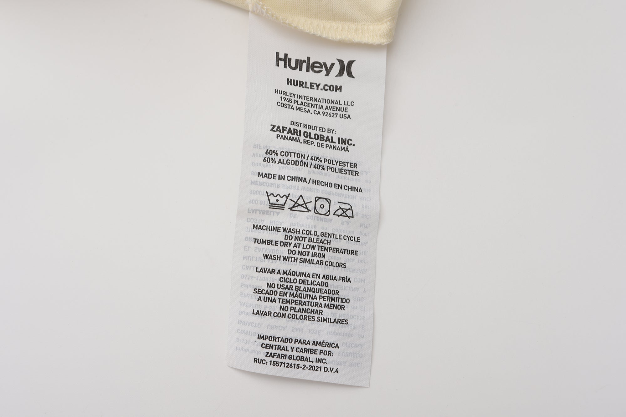 CAMISETA DE MUJER HURLEY