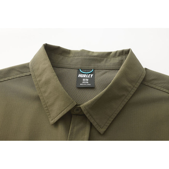 CAMISA HURLEY LS FASTLANE HOMBRE