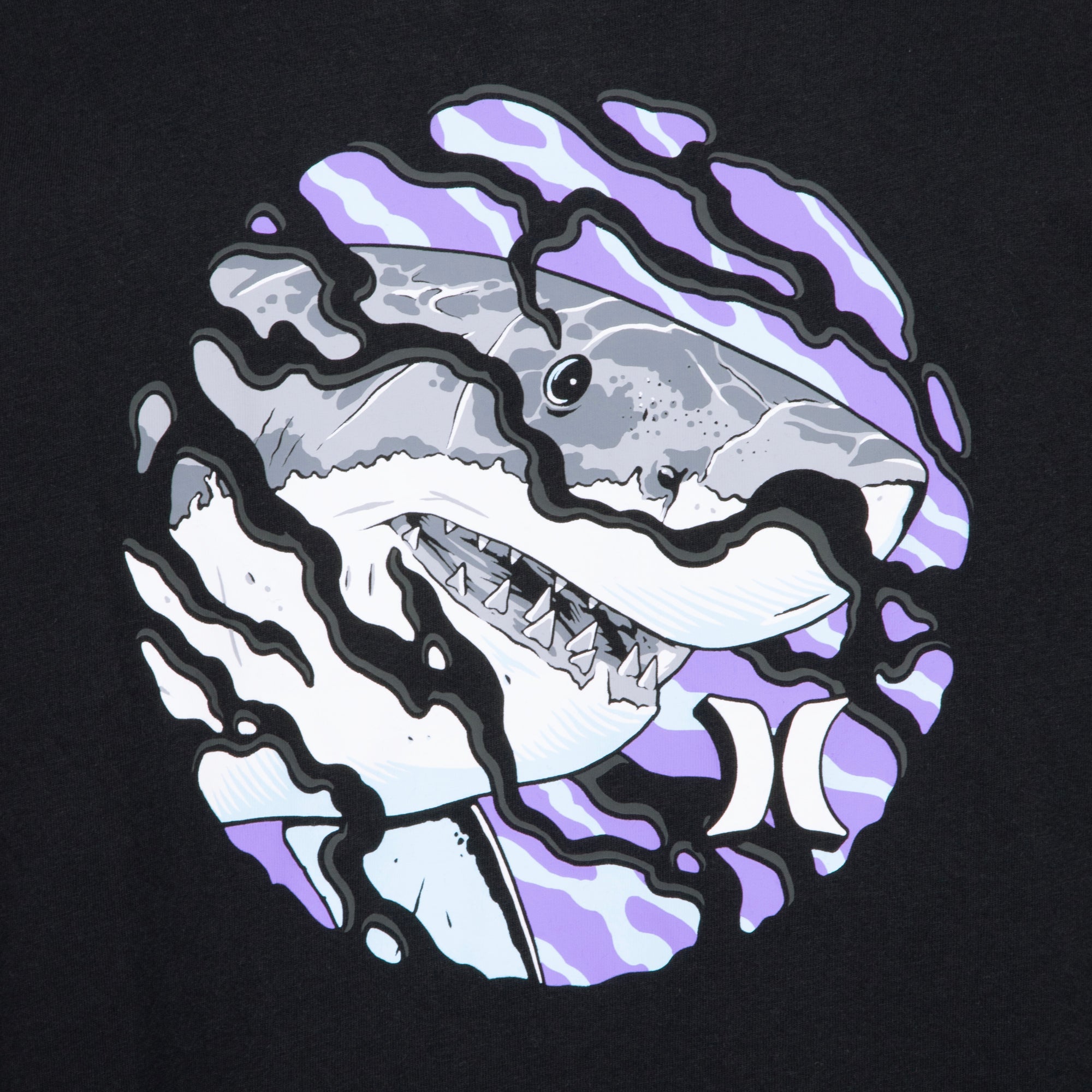 Camiseta de manga larga Hurley Tiburón para niño