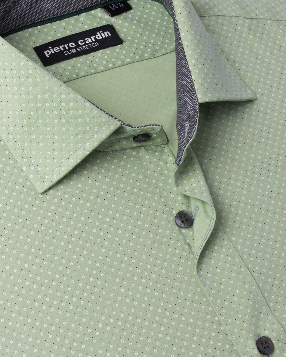 CAMISA COMFORT STRETCH DISEÑO MANGA LARGA BLANCO