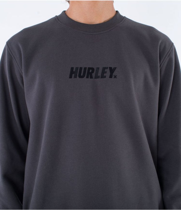 SUDADERA CUELLO REDONDO DE HOMBRE- HURLEY