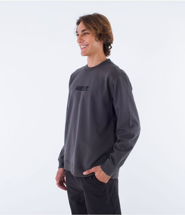 SUDADERA CUELLO REDONDO DE HOMBRE- HURLEY