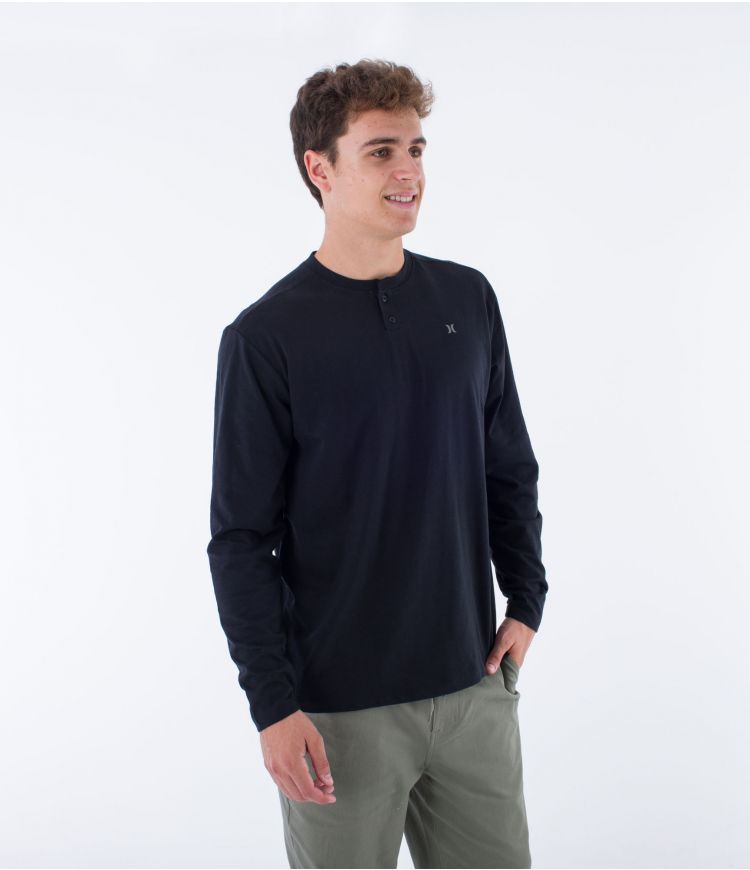 CAMISETA MANGA LARGA HOMBRE H2O DRI SLUB HENLEY