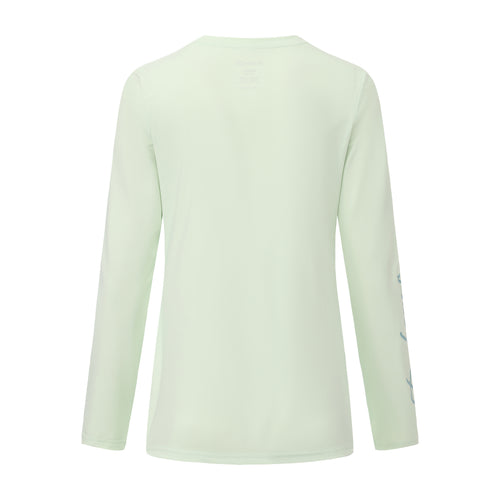 SCRIPT MOCK NECK SUNSHIRT