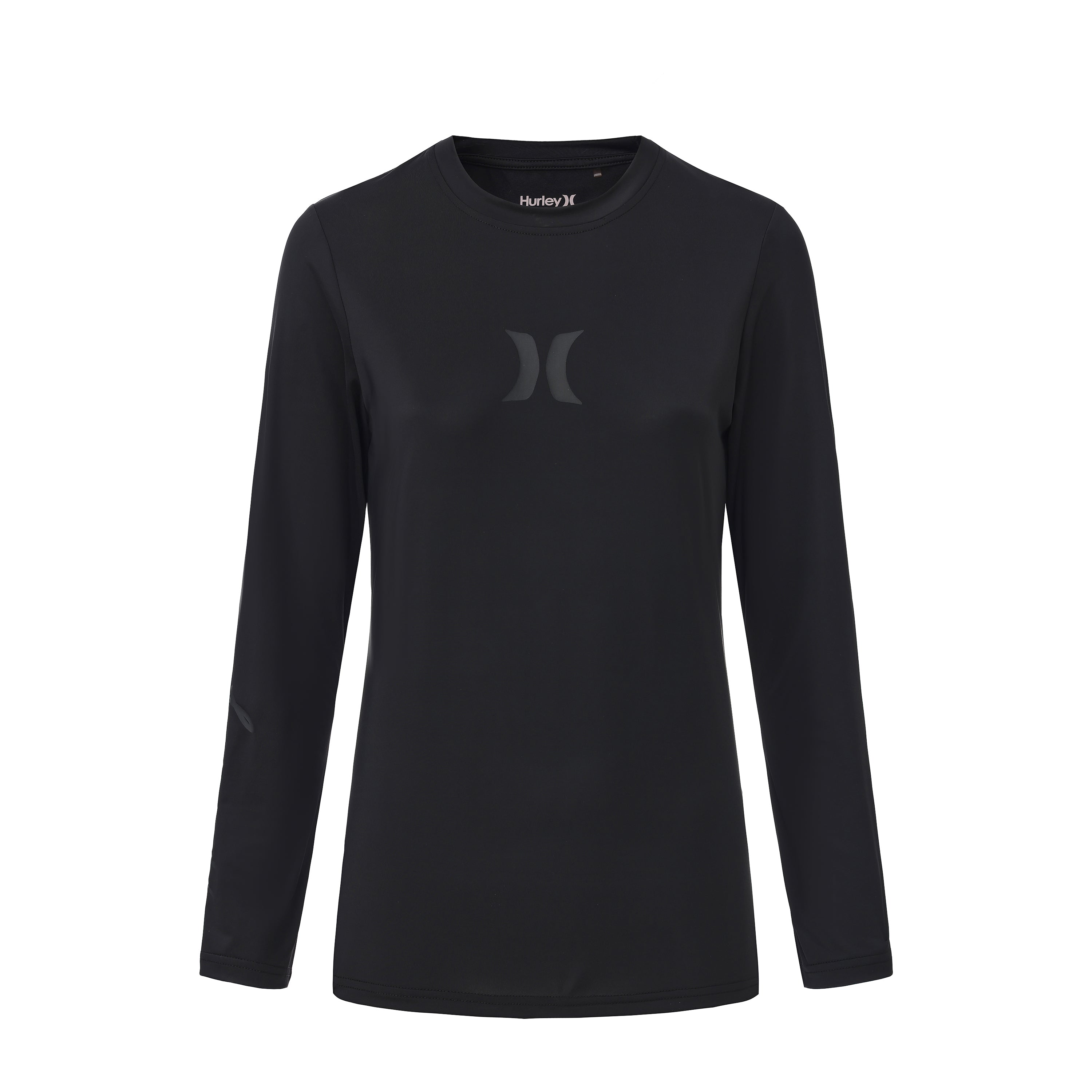 SCRIPT MOCK NECK SUNSHIRT