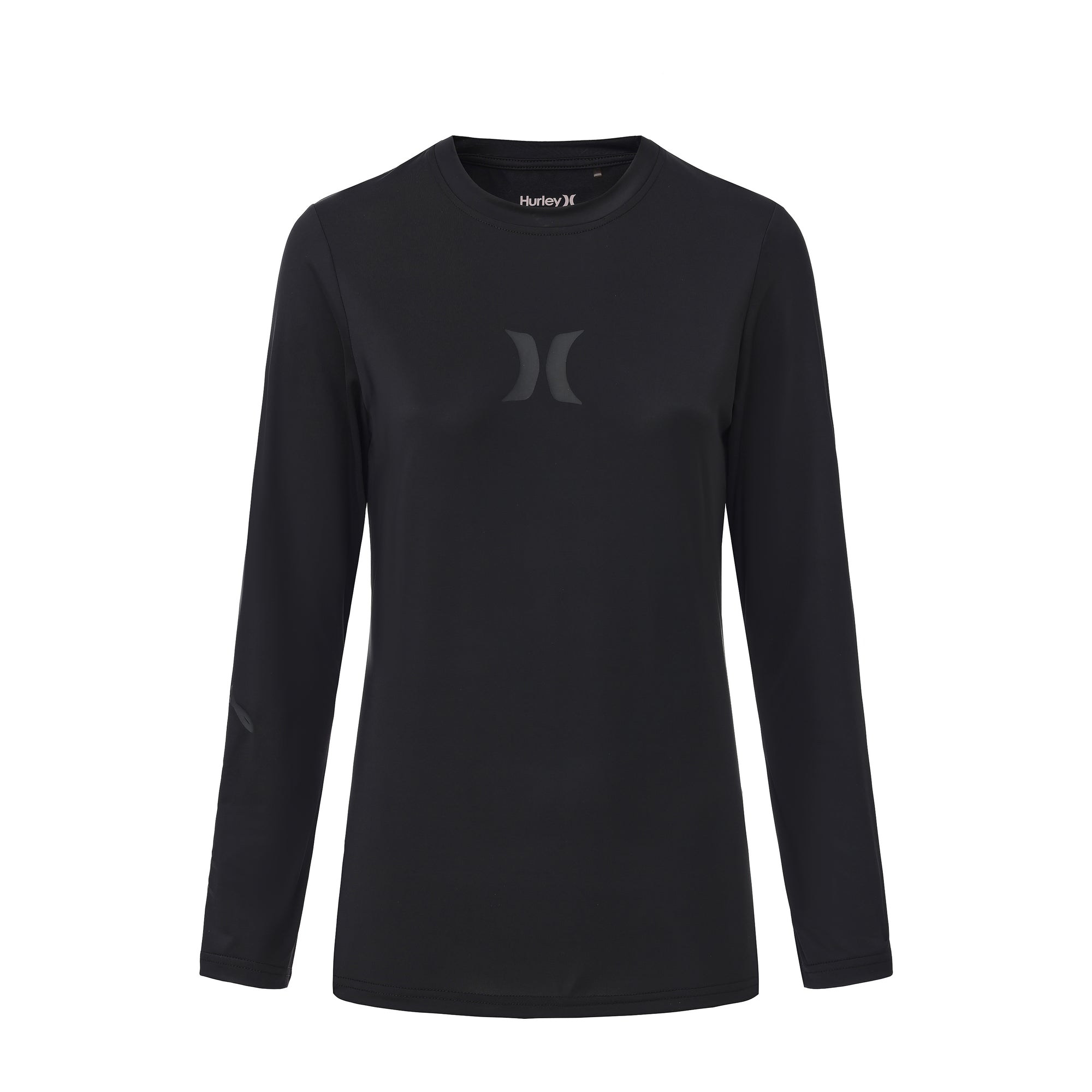 SCRIPT MOCK NECK SUNSHIRT