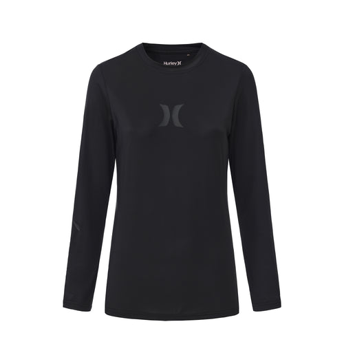 SCRIPT MOCK NECK SUNSHIRT