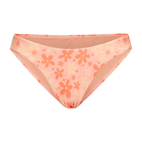 FLOWER POWER KNOT BIKINI HIGH LEG THONG