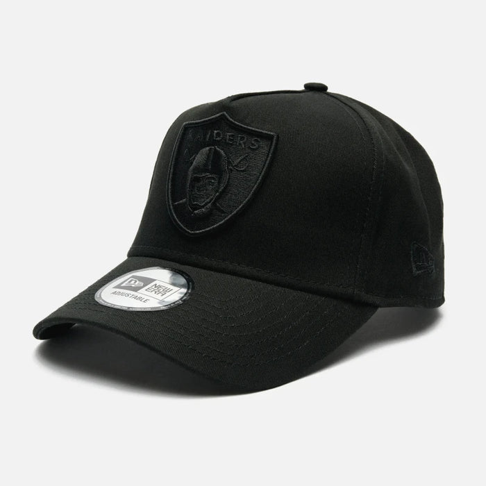 LAS VEGAS RAIDERS MONOCHROME EFRAME SNAPBACK CAP BLACK