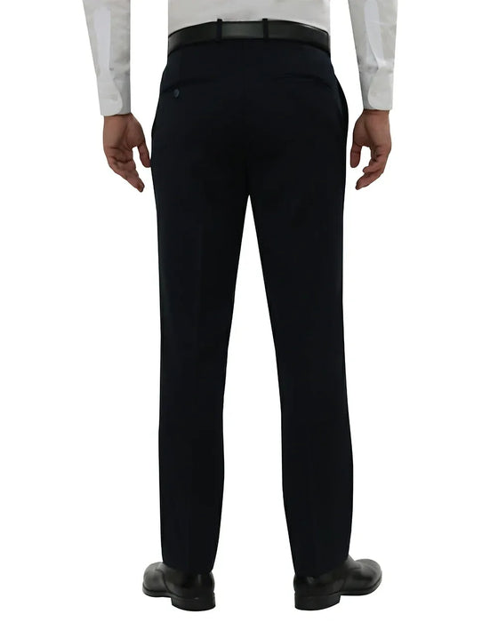 Pantalón vestir pierre cardin slim fit negro