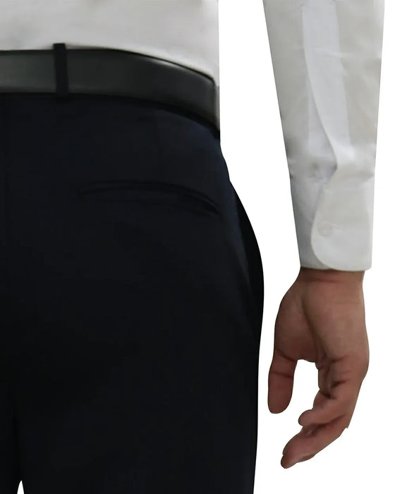 Pantalón vestir pierre cardin slim fit negro