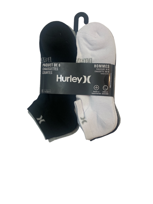 CALCETINES DE HOMBRE HURLEY 6PK WHITE/MULTI