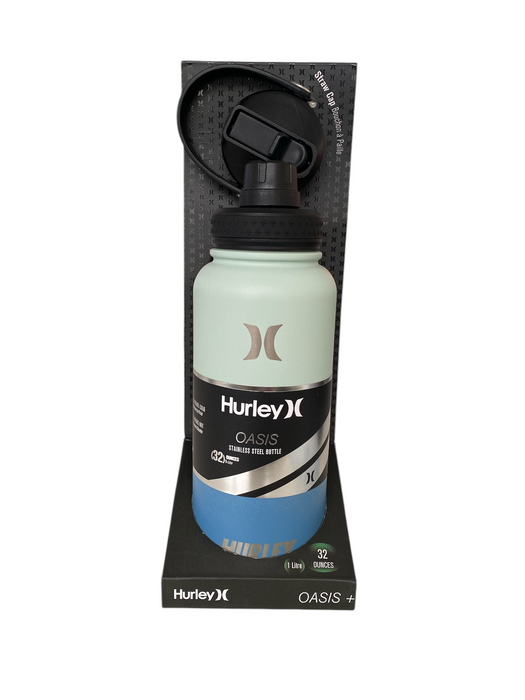 BOTELLA 32 OZ HURLEY DOBLE TAPADERA