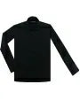 Camisa de vestir slim fit piqué negro