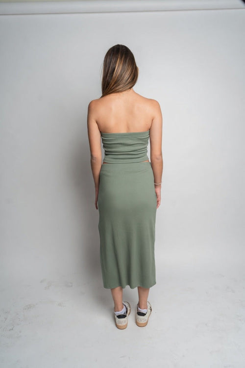 Falda Midi