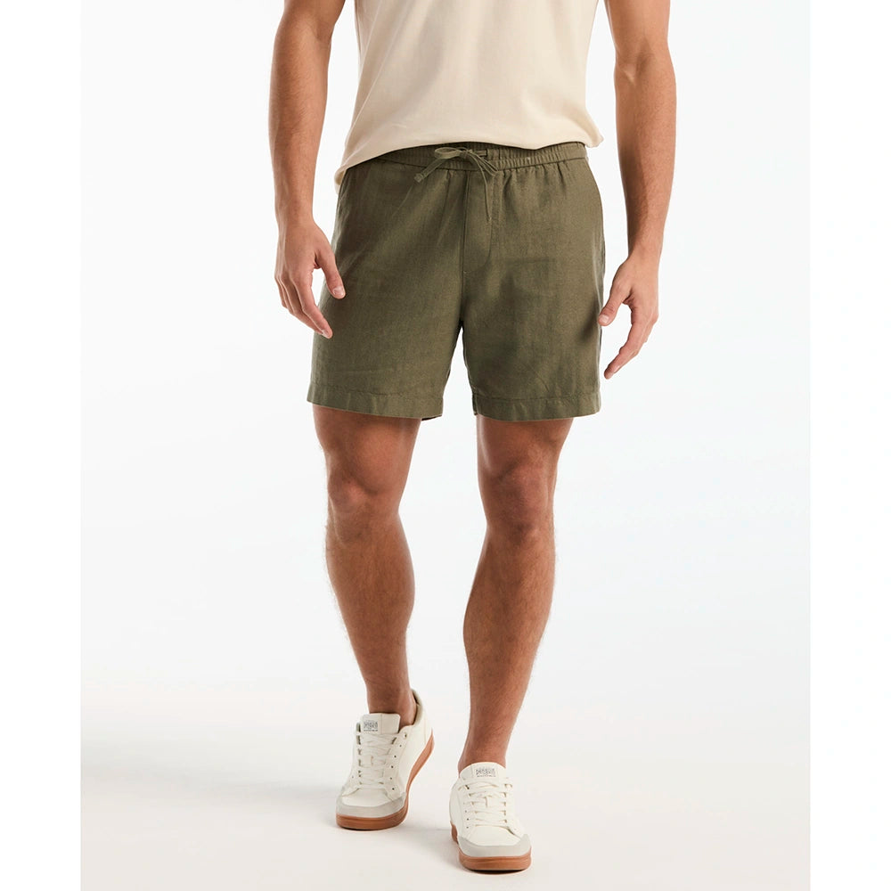 GH-M2500309 PANTALONES CORTOS DE LINO Y ALGODÓN