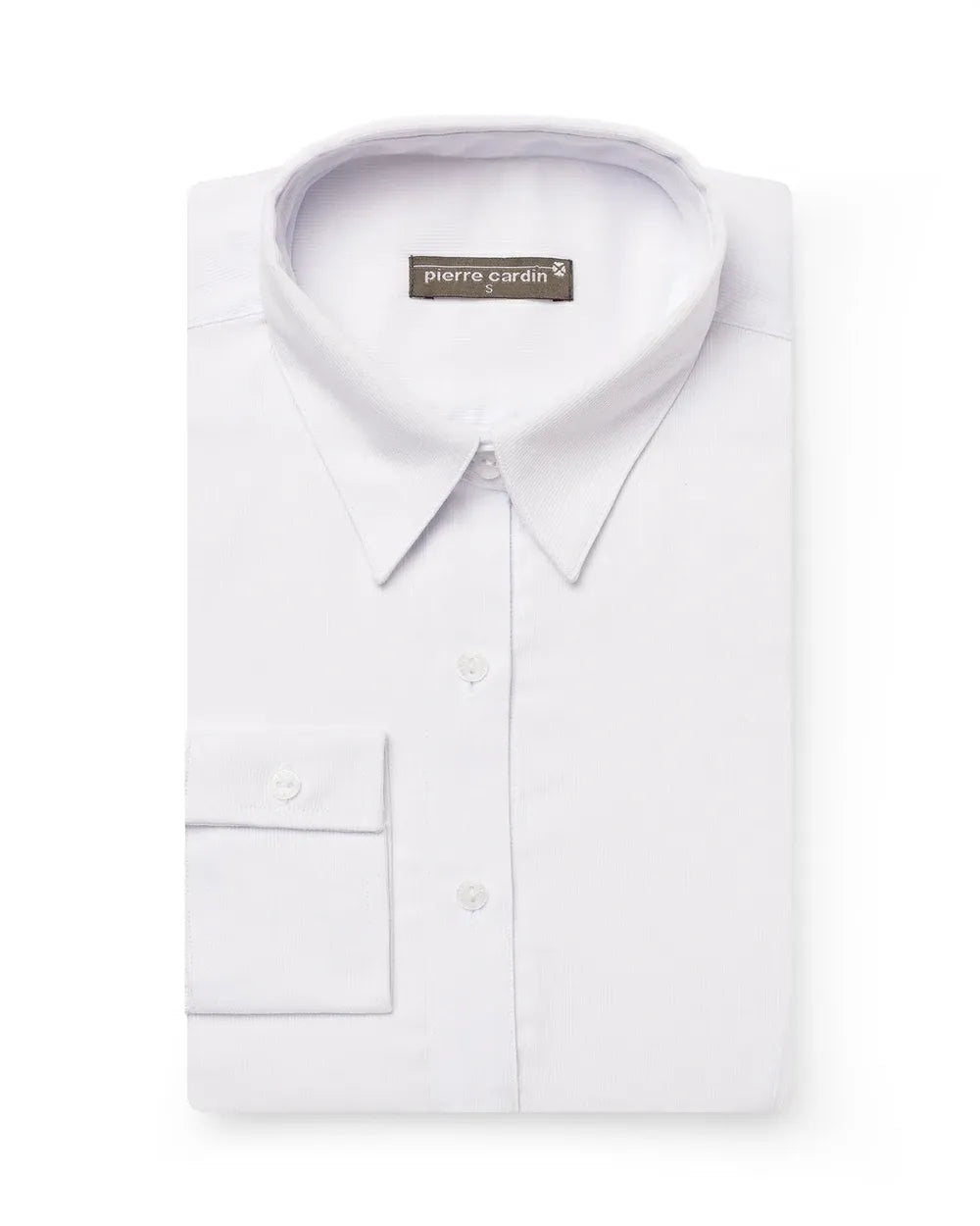 DW-P503001 Blusa de vestir pique blanco