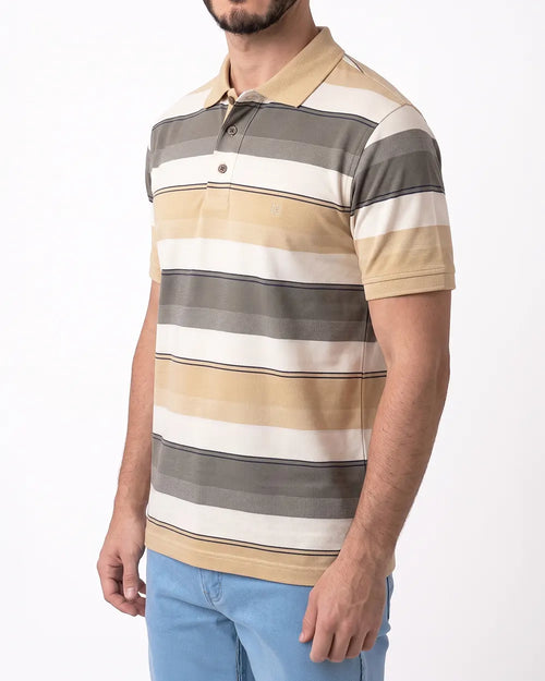XT-0066802 Camisa sport slim fit beige