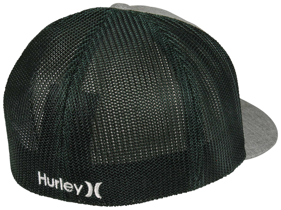 GORRA MINI ICONO HURLEY GRIS/VERDE MALLA