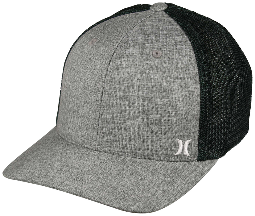 GORRA MINI ICONO HURLEY GRIS/VERDE MALLA