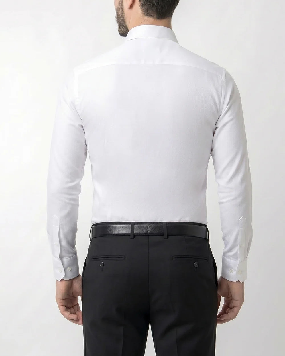 PY-0132001 Premium bambú stretch signature piqué blanco