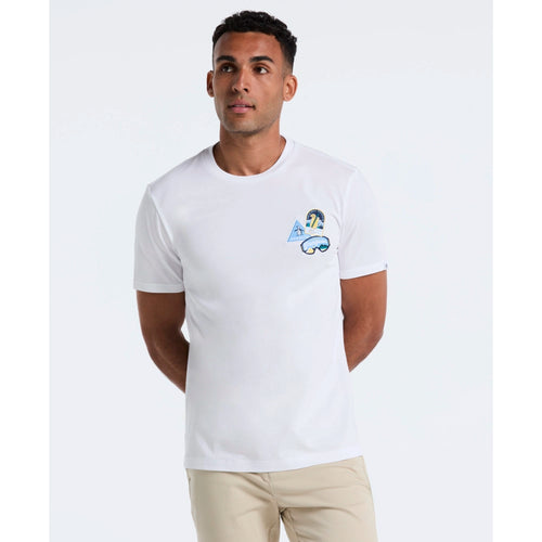 GK-F2563118 PLAYERA CON PARCHE COLOR BLANCA