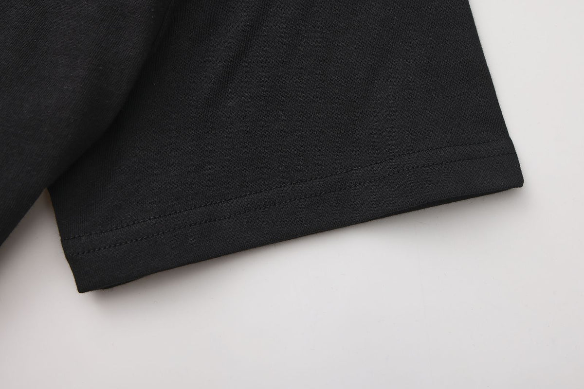 HZ261T60013-100-BLOCKED LOGO SS TEE