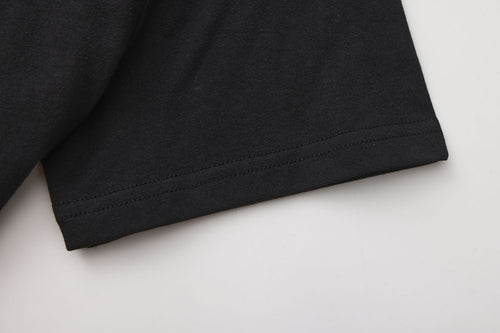 HZ261T60013-100-BLOCKED LOGO SS TEE