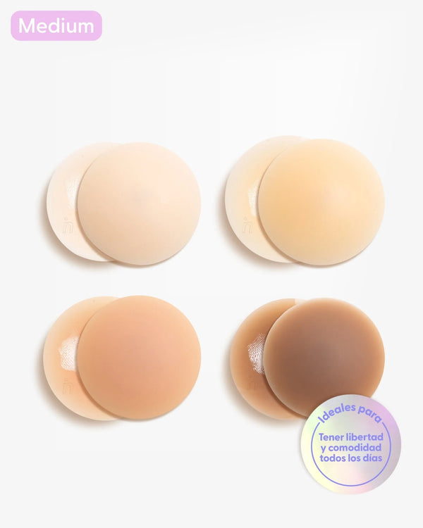 [NP001] NIPSKIN Cubrepezones Reutilizables (Vanilla)