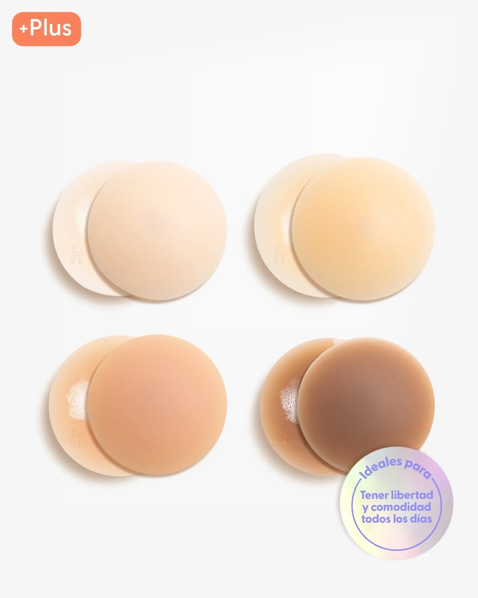 [NP021] Chocolate - Nipple Covers Plus 10 cm - Copas C & D+