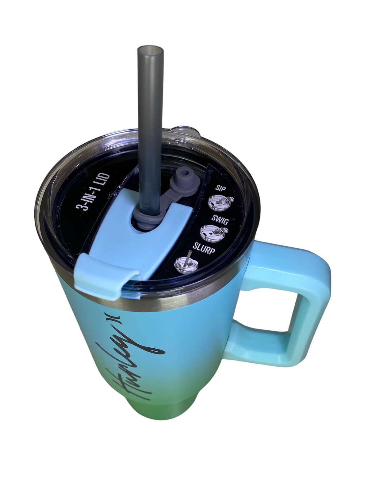 TAZA TÉRMICA DE ACERO INOXIDABLE 40 ONZAS ACCESORIOS