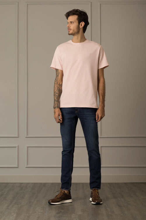 1033203 Camiseta perú cuello redondo para hombre basica jersey