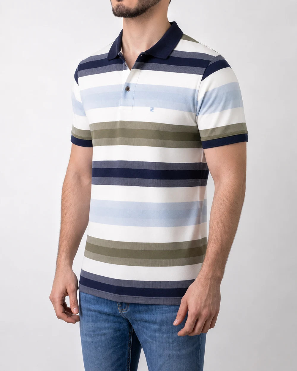 XT-0066602 Camisa sport slim fit azul
