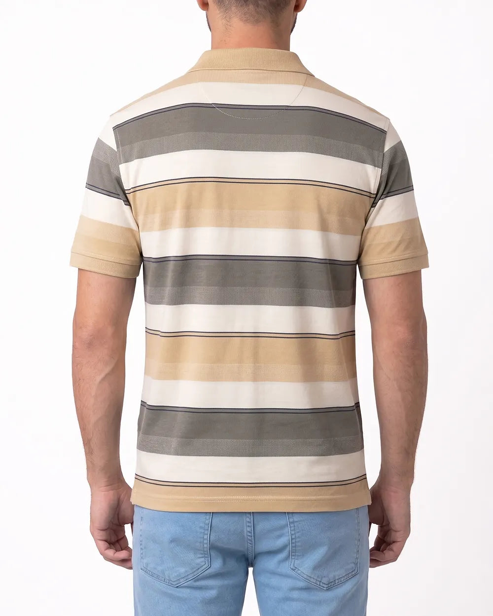 XT-0066802 Camisa sport slim fit beige