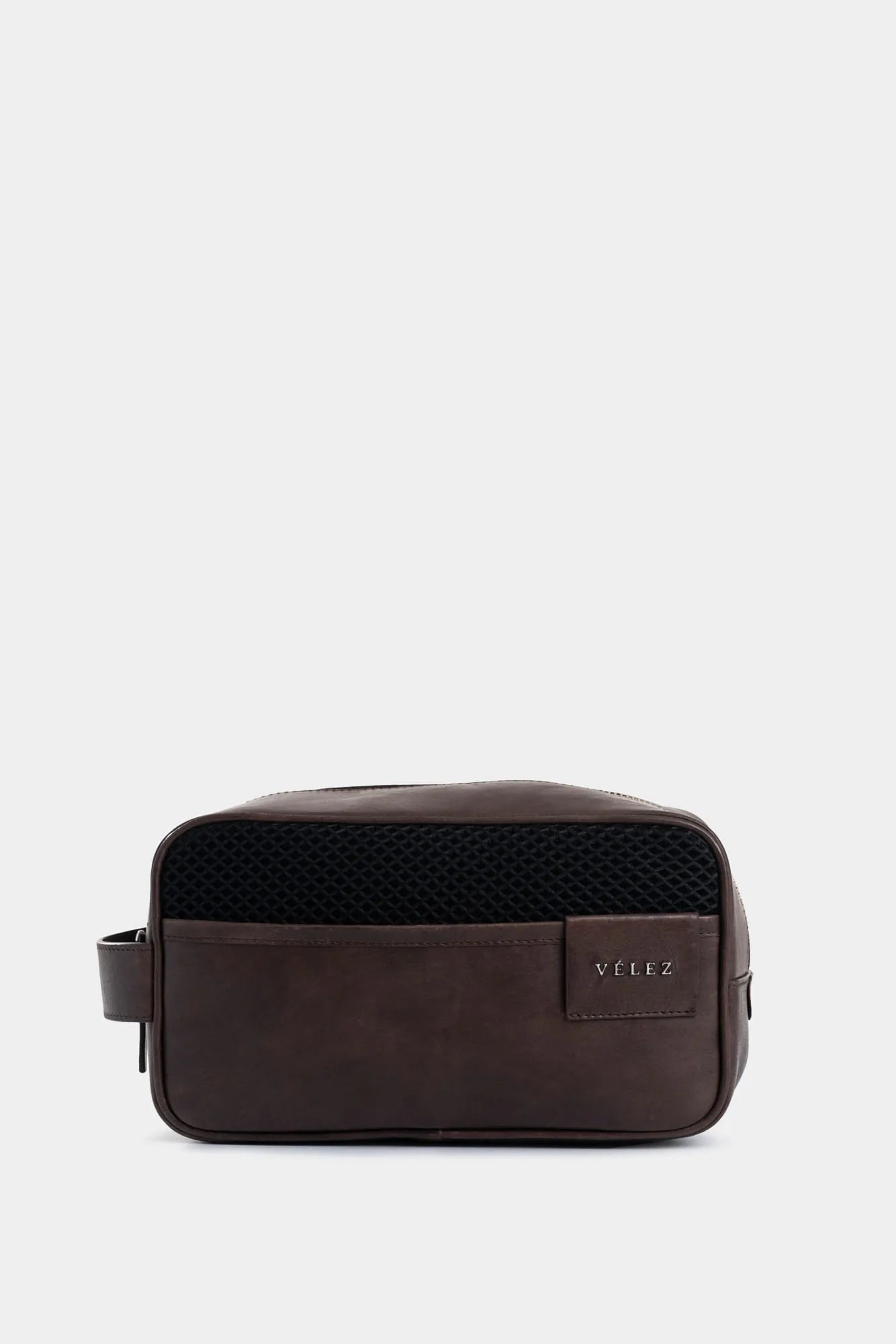 1037797 Organizador de viaje Lakost 2 de cuero para hombre efecto envejecido
