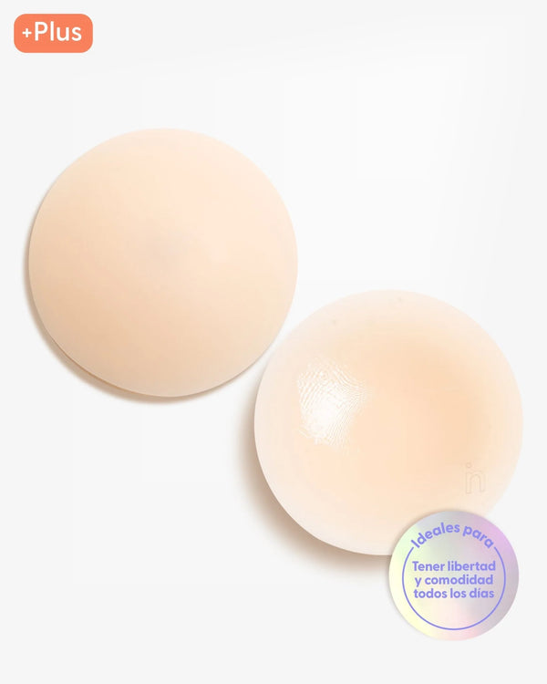 [NP019] Vanilla - Nipple Covers Plus 10 cm - Copas C & D+
