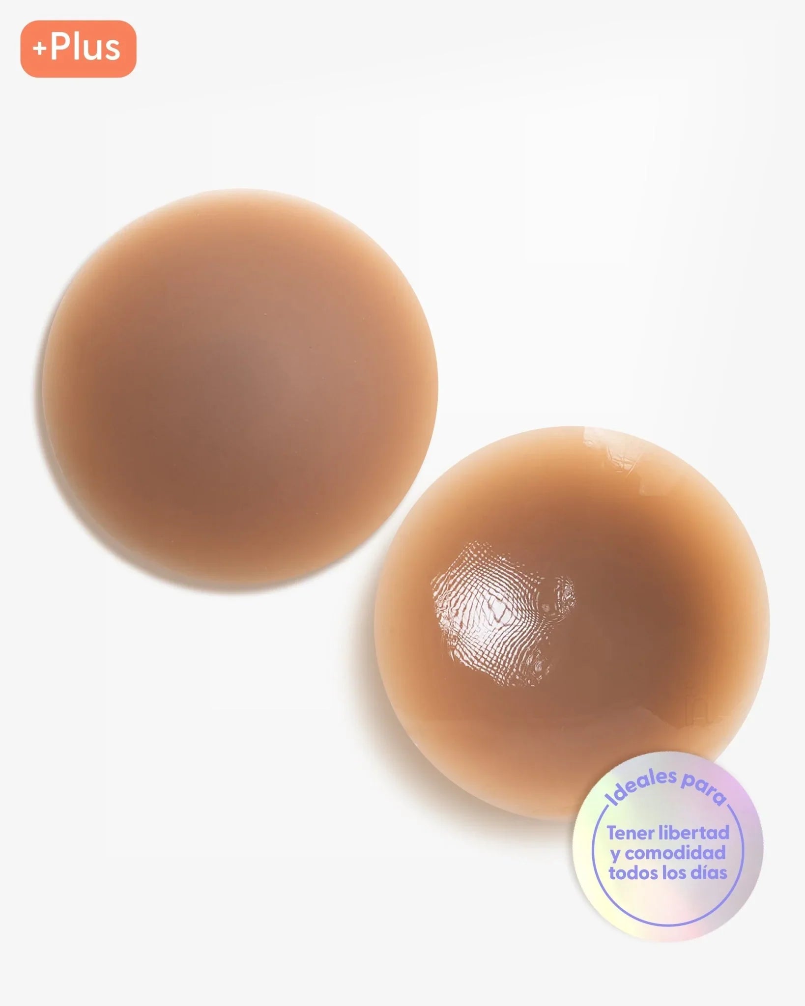 [NP021] Chocolate - Nipple Covers Plus 10 cm - Copas C & D+